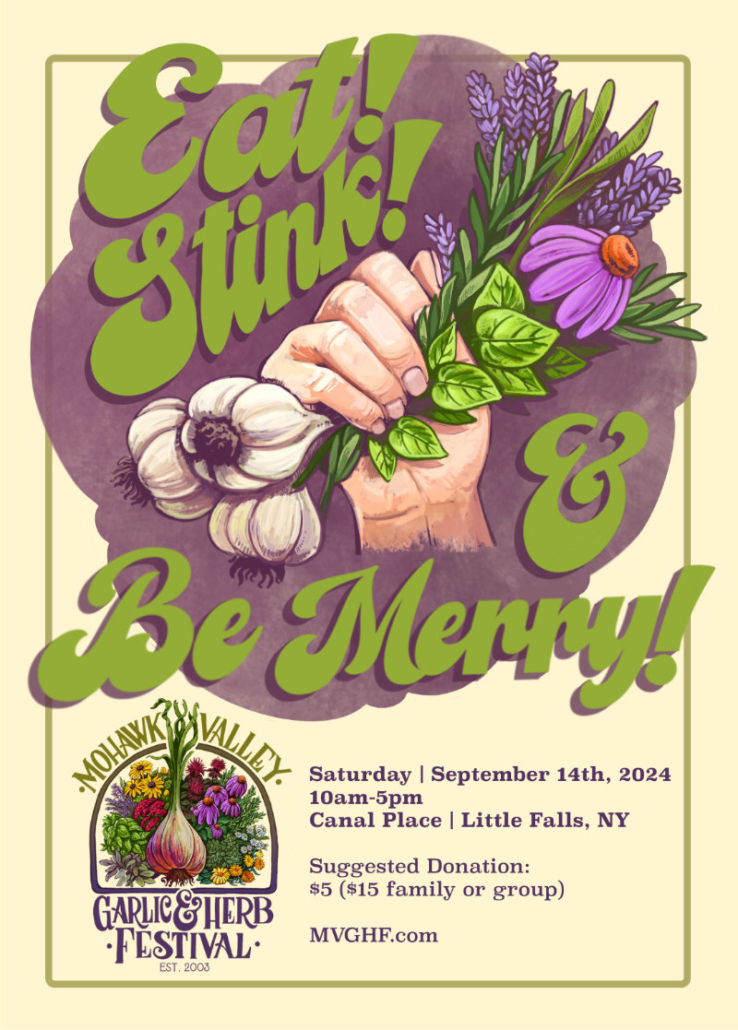 Eat, Stink and Be Merry at this year's Mohawk Valley Garlic and Herb Festival